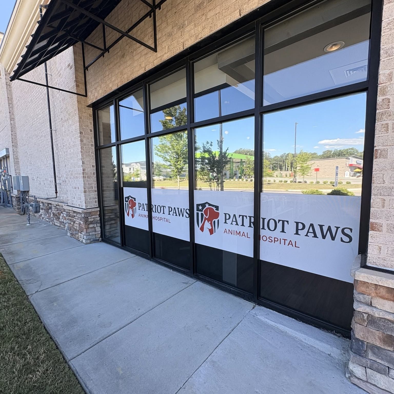 Patriot Paws Animal Hospital storefront